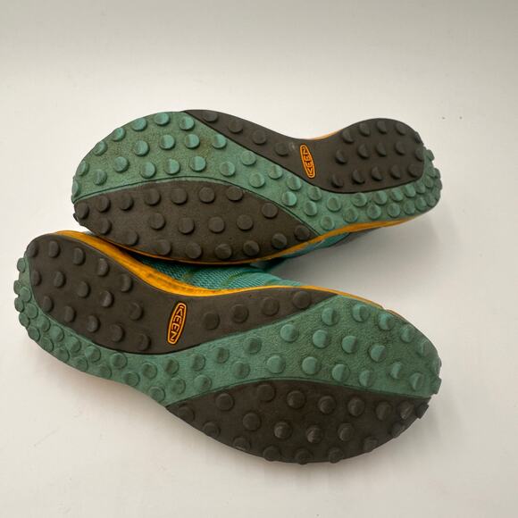 Keen Women's A86 Turquoise Mint Trail Mountain Running Terrain Size 8.5 - Picture 7 of 8